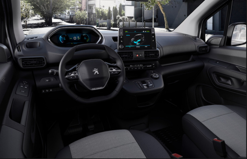 interieur Peugeot e-Partner